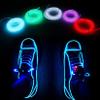EL Wire Neon Wire Neon Light 9.84ft DIY Neon Glowing Flexible Electroluminescent Wire Light Kit for Parties Halloween Christmas Bike Clothing Decoration (Red Green White Ice Blue Purple 5 Pack) view 1
