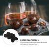Cabilock 200pcs Chocolate Tray Candy Paper Cups for Truffles Truffle Wrapper Cupcake Cups Cupcakes Trays Paper Candy Cup Petit Parchment Baking Cups Decor for Cake Self Made view 4