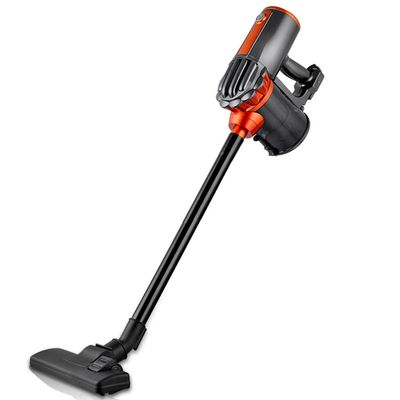 Aoun Quiet Stick Vacuum Cleaner Corded Lightweight, 18000 Pa Powerful Suction Upright with HEPA Filter, 600W Household Cleaners for Pet Hair Hardwood, Carpet, Black, (AN-401)