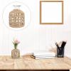 1pc Woven Glass Bottle Creative Vase Decor Home Adorn Decorative Vase Glass Grass Vase Flower Arrangement Holder Natural Grass Vase Woven Aroma Bottle Desktop Aroma Bottle view 4