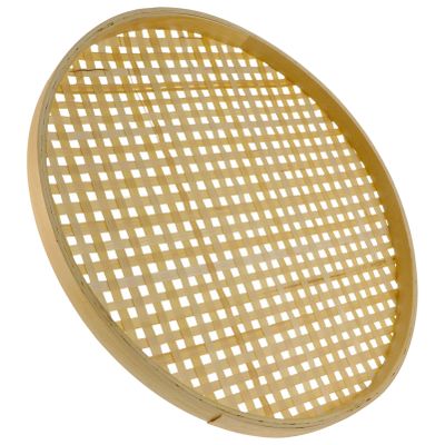 Operitacx Weaving Sieve Multi- Basket Tray for Party Snacks Fruits Food Storage for Organizing Kitchen Sundries