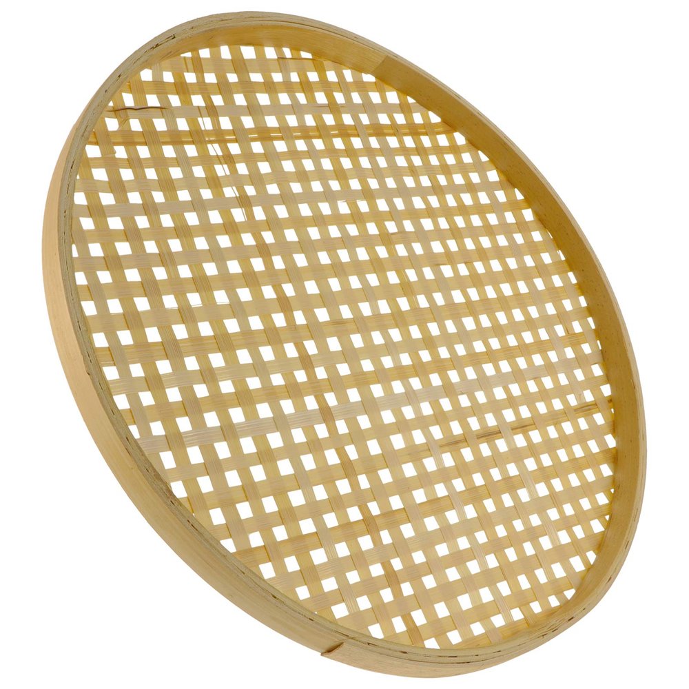 Operitacx Weaving Sieve Multi- Basket Tray for Party Snacks Fruits Food Storage for Organizing Kitchen Sundries