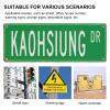 ANWND Vintage Retro Metall Street Sign Kaohsiung, Kaohsiung Sign, Kaohsiung Gift, Kaohsiung Visitor Souvenir, Taiwan City, Kaohsiung Native 16"x6" view 3