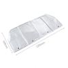 Anti Splatter Shield Guard gas stove shield Aluminum Oil Guard Oil for Kitchen Cooking anti splatter (120 x 50cm/ 47 x 19.5inch) view 2