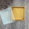Gift Box Clear Lid Christmas Cookie Cake Candy Party Wedding Packaging Cardboard DIY Boxes view 3