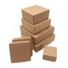 50Pcs Cute Square Kraft Packaging Box Wedding Party Supplies Handmade Soap Chocolate Candy Gift Box view 1