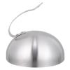 1pc Stainless Steel Steak Cover Food Cover Steak Dome Lid Food Lids Food Dome Cover Oil Proof Cover Stainless Steel Dishes Cover view 1