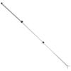 DOITOOL Hanger Retriever Pole with Hook- Adjustable 50 INCH High Reach Garment Hook- Extendable Reaching Stick Pole to Easily Reach Clothes and Closet Poles (Silver) view 1
