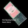 AEGIS 100pcs Big Stars Kpop Photocard Sleeves - Laser Flashing Trading Card Protector With Holographic Foil Cover for Magic, Baseball Cards, 56x88mm view 2