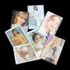 AEGIS 100pcs Big Stars Kpop Photocard Sleeves - Laser Flashing Trading Card Protector With Holographic Foil Cover for Magic, Baseball Cards, 56x88mm view 4