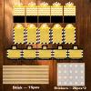 MEFENG 15Pcs 85th Birthday Party Picture Centerpiece Sticks - Black Gold - 85 Years Old Birthday Party Supplies view 3