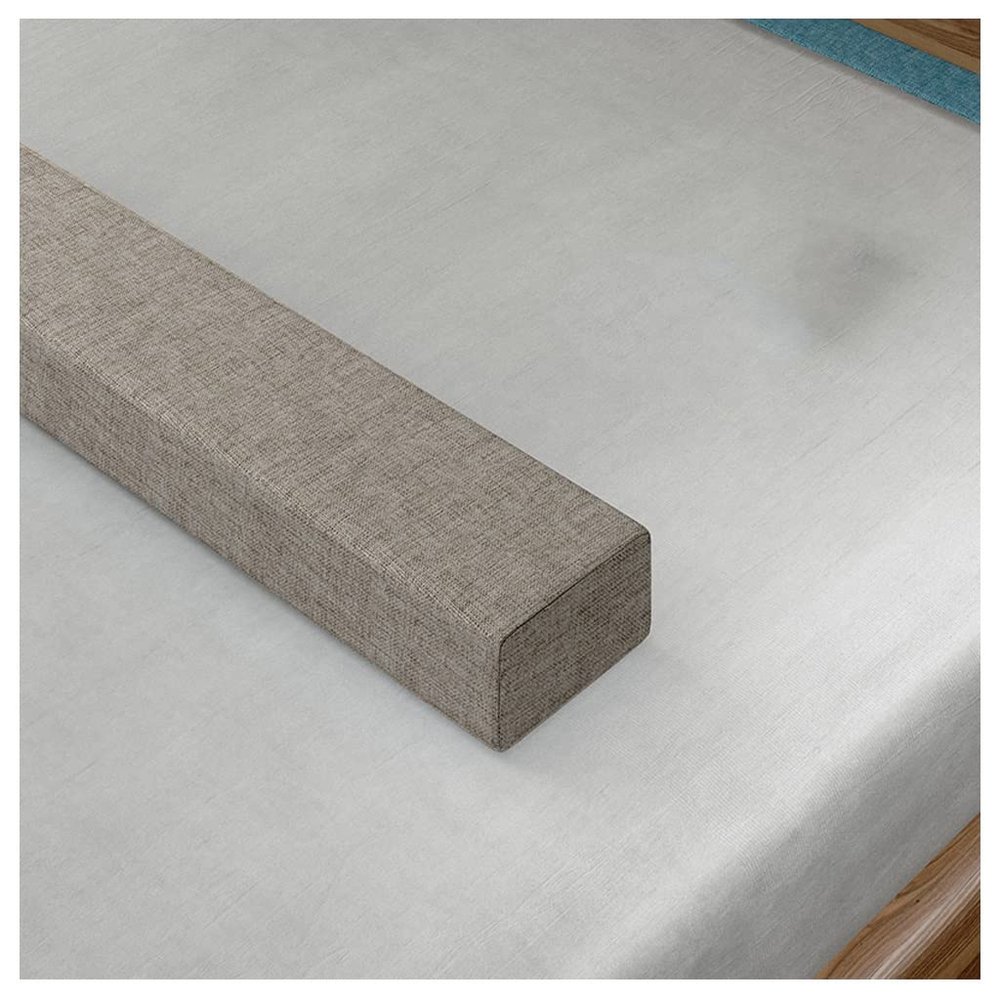 Bed Pillow Bed Gap Filler Headboard Pillow Fill The Gap Cushion Headboard Gap Filler Bed Gap Filler Bolster Between Your Headboard and Mattress (Color : Brown, Size : 10X10X180cm)