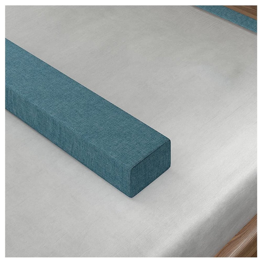Bed Pillow Bed Gap Filler Headboard Pillow Fill The Gap Cushion Headboard Gap Filler Bed Gap Filler Bolster Between Your Headboard and Mattress (Color : Blue, Size : 10X10X120cm)