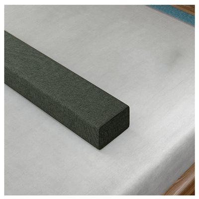 Bed Gap Filler Durable Mattress Headboard Pillow Headboard Cushion Bolster Pillow Close The Gap Between Your Mattress and Headboard Mattress Bridge Gap (Color : Black, Size : 10X10X120cm)