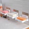 Bathroom Amenities Bathroom Shower Soap Rack Wall Mounted Soap Dish Random Color view 2