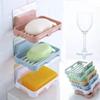 Bathroom Amenities Bathroom Shower Soap Rack Wall Mounted Soap Dish Random Color view 3