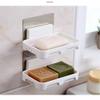 Bathroom Amenities Bathroom Shower Soap Rack Wall Mounted Soap Dish Random Color view 4