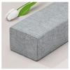Bed Gap Filler Durable Pillow Gap Filler Headboard Pillow to Fill The Gap Between Your Headboard and Mattress Bed Gap Filler Bolster Headboard Cushion (Color : Light Gray, Size : 20X15X50cm) view 1
