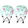 Round Bar Stool Covers 1/2/4 Pieces Round Stool Seat Covers with Elastic Washable Stool Cushion Slipcover Round Bar Stools Chair Covers for Home Bar Hotel 11-15 Inch ( Color : #12 , Size : 2pcs ) view 1