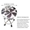 Round Bar Stool Covers 1/2/4 Pieces Round Stool Seat Covers with Elastic Washable Stool Cushion Slipcover Round Bar Stools Chair Covers for Home Bar Hotel 11-15 Inch ( Color : #12 , Size : 2pcs ) view 2