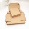 20 Pcs Natural Brown Kraft Paper Small Gifts Packaging Box Carton Paperboard Wedding Party DIY Packing Box view 3