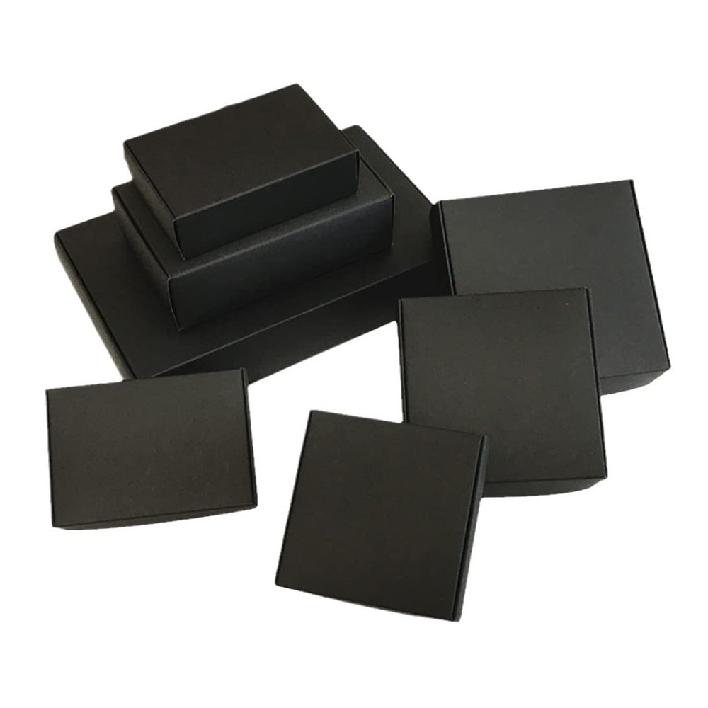 15Pcs Mutli Kraft Craft Packing Paper Box Gift Packing Box For Candy Jewelry Cake Biscuits Wedding Party Event