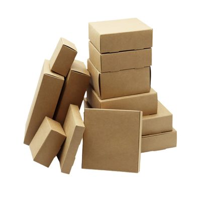 15Pcs /Lot Kraft Paper Box Wedding Candy Box Cake Biscuits Wedding Party Event Favor Supplies Packing Gift Box