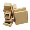 15Pcs /Lot Kraft Paper Box Wedding Candy Box Cake Biscuits Wedding Party Event Favor Supplies Packing Gift Box view 3