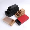 10Pcs Good Kraft Paper Gift Packing Box Wedding Party Cookie Candy Cake Boxes With Clear PVC Window view 2