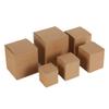 50Pcs Kraft Paper Box Square White Cardboard Box DIY Gift Box For Cookies Jewelry Gift Packaging Candy Cake Baking view 1
