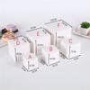 50Pcs Kraft Paper Box Square White Cardboard Box DIY Gift Box For Cookies Jewelry Gift Packaging Candy Cake Baking view 4