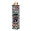 BNNP Free Standing Shoe Racks Shoe Closet Standing Shoe Rack Shoe Cabinet Assembly Shoe Organizer Shelf Top Armrest Closet Rack Shoe Cabinet Entrance Shoe Rack (Color : A) view 1