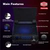 MAXSafes Biometric Gun Safe with Finger Vein Recognition Lock - Quick-Access Pistol Safe Box for Cloakroom living room Bedroom Nightstand and Car - FCC & CA DOJ Certified view 4