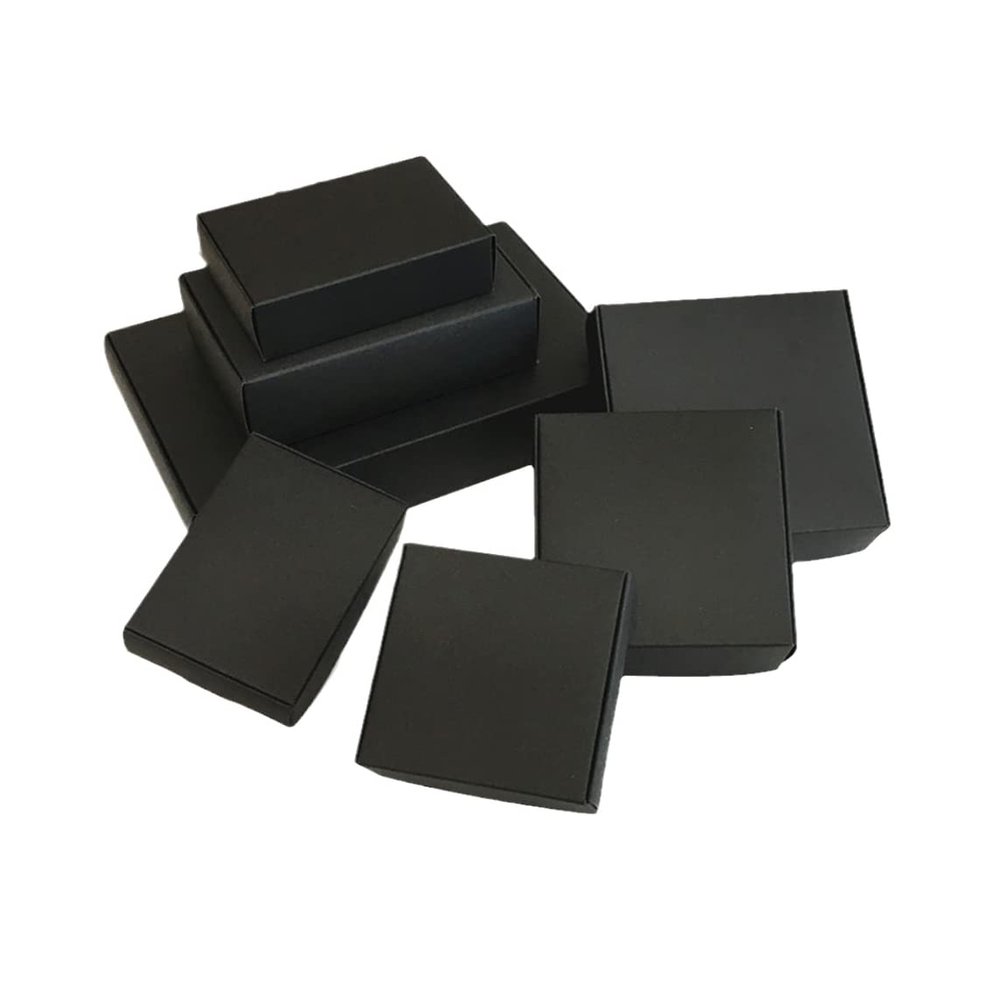 30Pcs Blank Kraft Paper Gift Box With Handmade Soap Box Jewelry Cookies Wedding Gift Box Party Decoration
