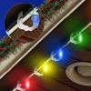 jixsloft Plastic Christmas Light Hanger Clips, Fascia Board Clips, Deck Banister Light Clips, Holiday Light Clips Hangers Outside Indoor for Fascia Board in Thickness from 1''-1 5/8" (50PCS) view 4