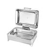 Chafing Dish Buffet Set, 8QT Rectangular Catering Food Warmers for Parties with Covers, Stainless Steel Chafer, Buffet Servers and Warmers Set Adjustable Temperature (1/1) view 1