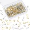Tatuo 400 Pieces Christmas Ornament Hooks Ornament Hangers Xmas Metal Wire Hooks with Storage Box for Christmas Tree Decoration (Gold,Silver) view 1