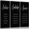 3 Pieces Success Motivational Canvas Wall Art Failure Positive Quotes Wall Decor Motivational Gifts Leadership Inspirational Poster for Office Classroom Home Decor Easy to Hang (12''Wx16''Hx3) view 1