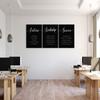3 Pieces Success Motivational Canvas Wall Art Failure Positive Quotes Wall Decor Motivational Gifts Leadership Inspirational Poster for Office Classroom Home Decor Easy to Hang (12''Wx16''Hx3) view 2