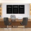 3 Pieces Success Motivational Canvas Wall Art Failure Positive Quotes Wall Decor Motivational Gifts Leadership Inspirational Poster for Office Classroom Home Decor Easy to Hang (12''Wx16''Hx3) view 3