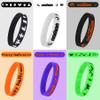 JUNEBRUSHS 42Pcs Halloween Silicone Bracelets Halloween Favors Supplies Rubber Wristbands for Kids Party Goodie Bag Stuffers Fillers Decorations Accessories (6 Designs) view 3