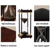 ACGrade Hourglass,Large Hourglass Timer 60 Minute,Black Wooden Frame Decorative Sand Timer,Modern Home Kitchen Office Decoration view 4
