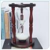 ACGrade Hourglass Timer, Hourglass 60 Minutes White Sand Timer, Hourglass Timer 60 Minutes, Hourglass Sand Timer Clock, Wooden Sand Timer Crafts view 3