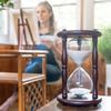 ACGrade Hourglass Timer, Hourglass 60 Minutes White Sand Timer, Hourglass Timer 60 Minutes, Hourglass Sand Timer Clock, Wooden Sand Timer Crafts view 4