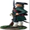 W. Britain American Revolution 16107 Colonial American Major John Buttrick Massachusetts Minuteman 1775 Metal 1:30 Scale view 1