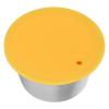 53mm Refillable Reusable Coffee Pods Filter CupStainless Steel Coffee Capsule for Coffee Maker(Yellow) Coffee Filters view 1