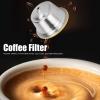 53mm Refillable Reusable Coffee Pods Filter CupStainless Steel Coffee Capsule for Coffee Maker(Yellow) Coffee Filters view 2