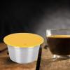 53mm Refillable Reusable Coffee Pods Filter CupStainless Steel Coffee Capsule for Coffee Maker(Yellow) Coffee Filters view 3