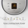CUCKOO Micom Rice Cooker 6-Cup Uncooked / 12-Cup Cooked with Nonstick Inner Pot, Versatile Rice Maker with 9 Menu Options, Fuzzy Logic Technology, Auto Clean, Quick Rice Mode, Gray (CR-0675FG) view 4