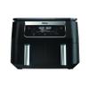 Ninja DZ090 Foodi 6 Quart 5-in-1 DualZone 2-Basket Air Fryer with 2 Independent Frying Baskets, Match Cook & Smart Finish to Roast, Bake, Dehydrate & More for Quick Snacks & Small Meals, Black view 1
